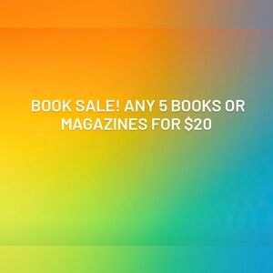 ANY 5 SINGLE BOOKS MAGAZINES COOKBOOK CATALOGS 5 FOR $20